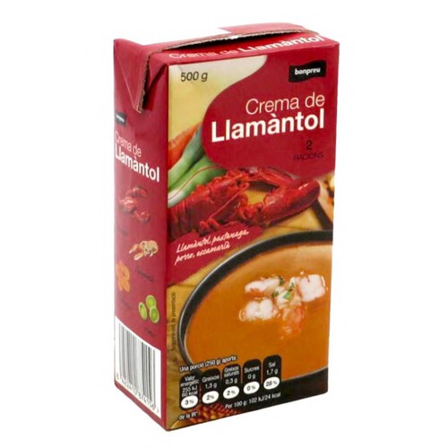 BONPREU Crema de llamàntol