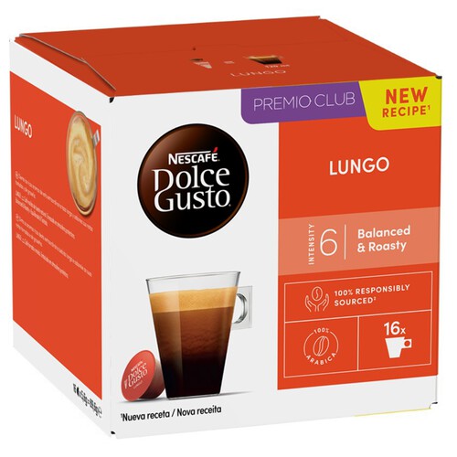 DOLCE GUSTO Càpsules de cafè Lungo