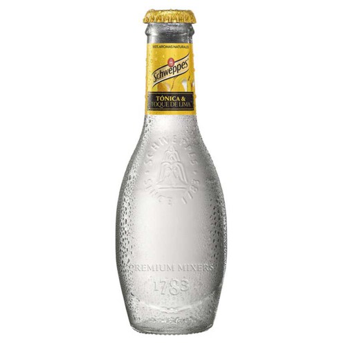 SCHWEPPES Refresc tònica amb toc de llima en ampolla