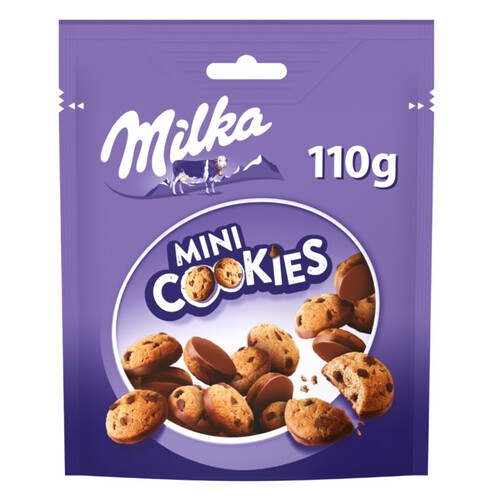 MILKA Galetes mini cookies