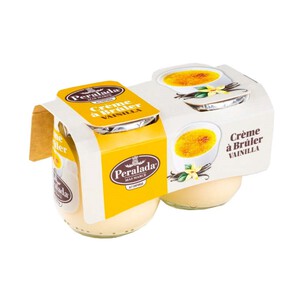 PERALADA Crème a brúler vainilla Km0 2 x 0.12kg