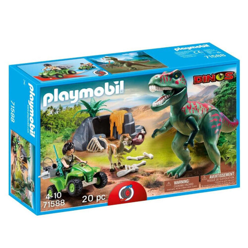 PLAYMOBIL Tiranosaure Rex amb explorador