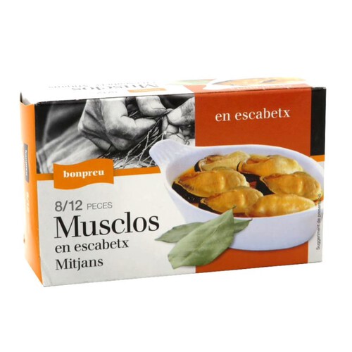 BONPREU Musclos en escabetx