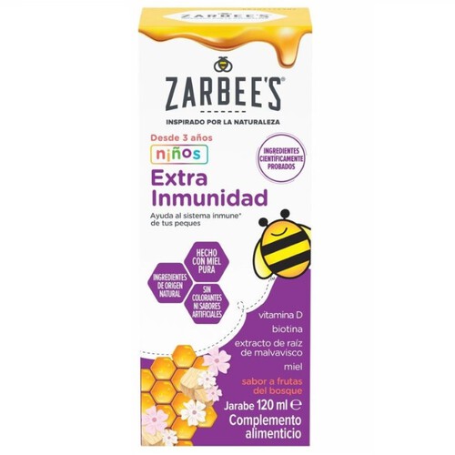 ZARBEE'S Xarop extra immunitat infantil