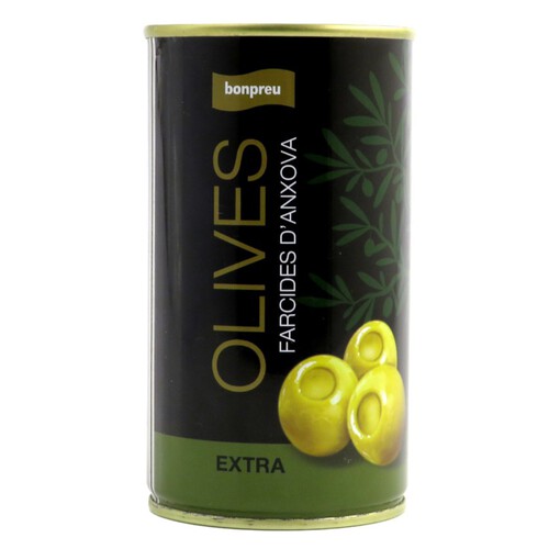 BONPREU Olives farcides d'anxova extra