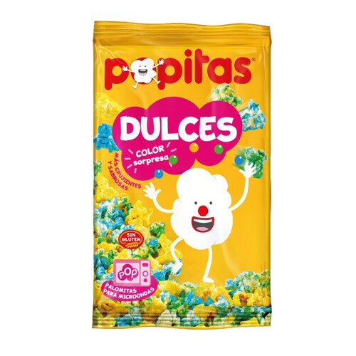 POPITAS Crispetes dolces per a microones