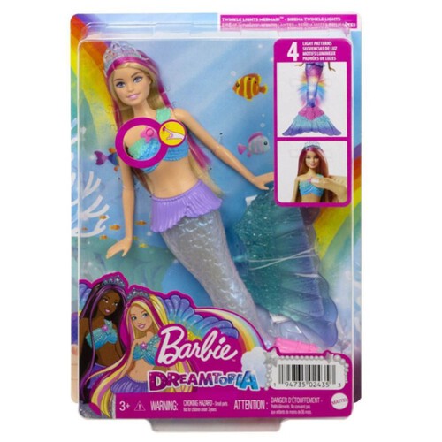 BARBIE Nina sirena llums màgiques