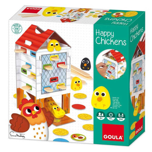 GOULA Joc de taula Happy Chicken