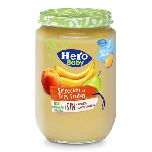 HERO BABY Potet selecció de tres fruites