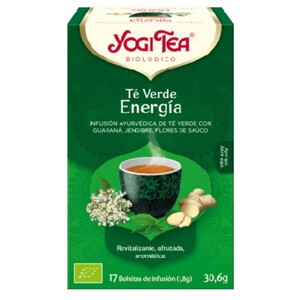 YOGI TEA Infusión té verde Energía 17 por envase