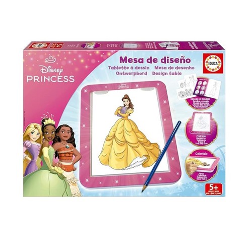 EDUCA Tauleta de llum de disseny Princess