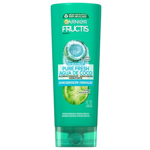 FRUCTIS Suavitzant hidratant aigua de coco Pure Fresh