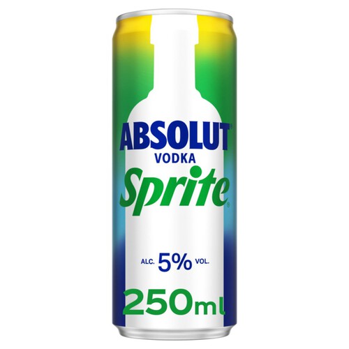 ABSOLUT SPRITE Combinat de Sprite i Absolut Vodka