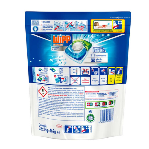 WIPP Detergent líquid de 33 dosis