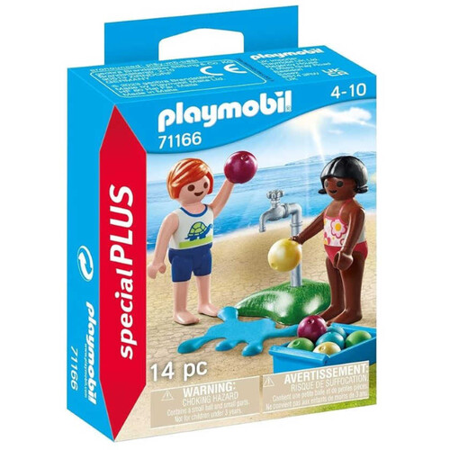 PLAYMOBIL Figures de nens amb globus d'aigua