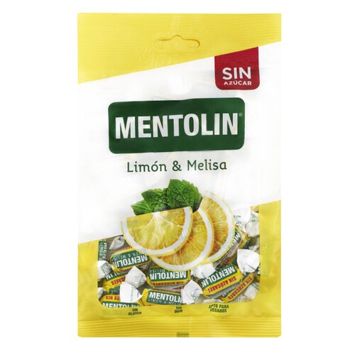 MENTOLIN Caramels de llimona i melissa sense sucre