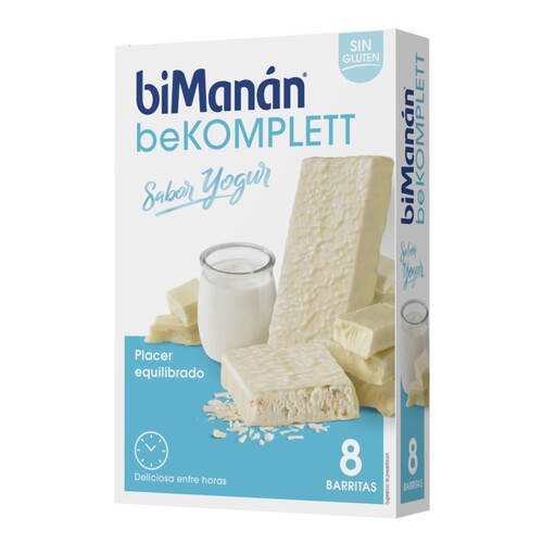 BIMANÁN Barretes substitutives amb gust de iogurt beKomplett