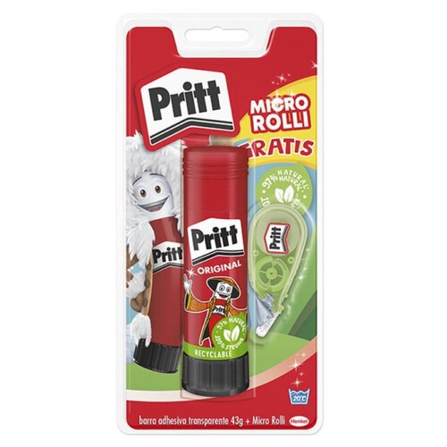 PRITT Barra adhesiva i corrector