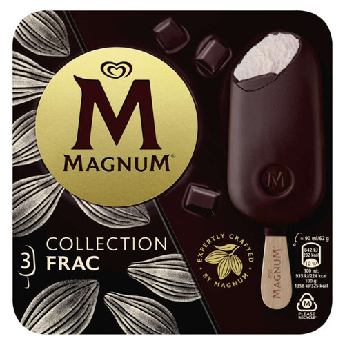 MAGNUM Gelat de xocolata negra amb nata