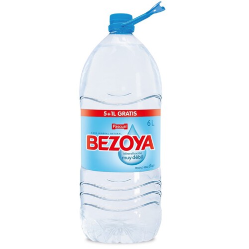 BEZOYA Aigua mineral natural 6 L