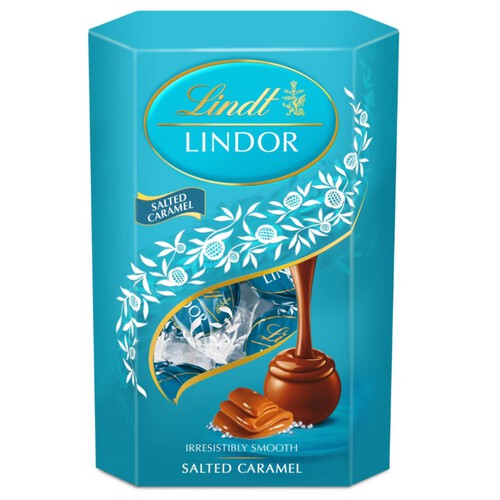 LINDT Bombons de xocolata amb carmel i sal