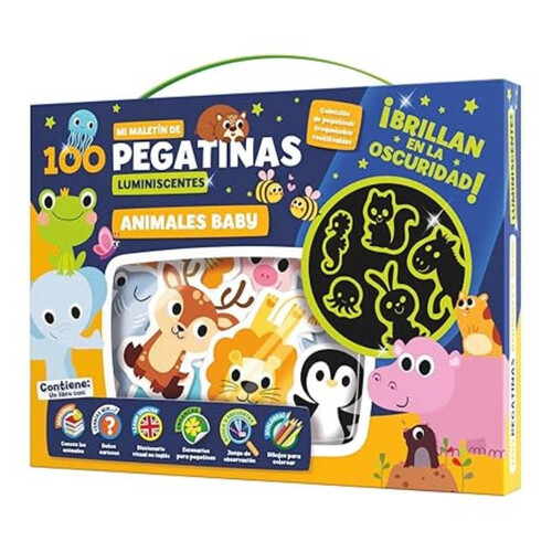 IMAGILAND Kit enganxines animals baby amb llibre