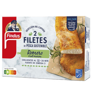 FINDUS Filete de merluza al romero 0.225kg