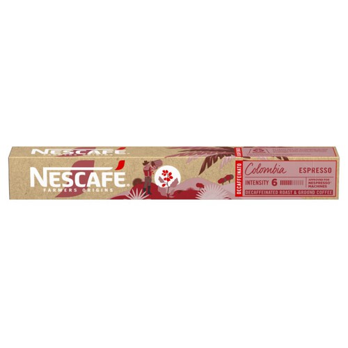 NESCAFÉ FARMERS Càpsules de cafè descafeïnat Colombia