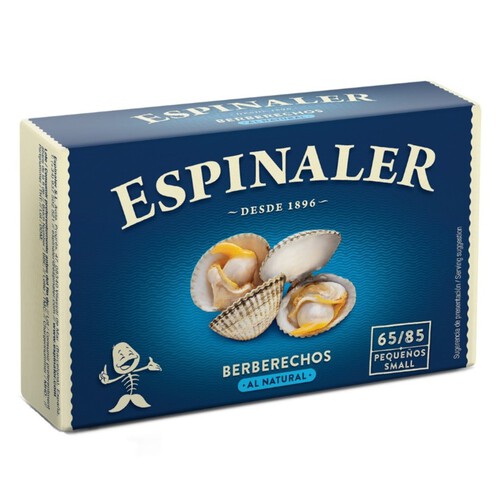 ESPINALER Escopinyes al natural 65/85