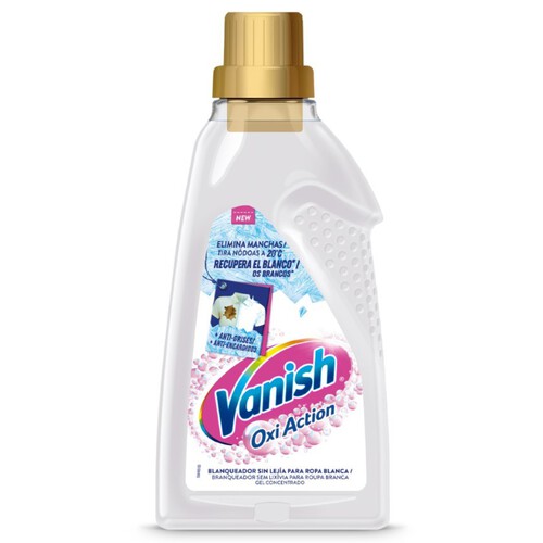 VANISH OXI ACTION Activador en gel per a roba blanca Multipoder