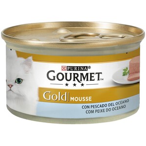 GOURMET GOLD Comida de pescado del océano para gato adulto 0.085kg