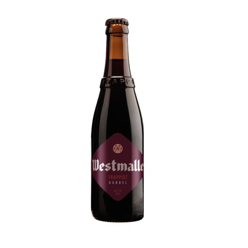 WESTMALLE Cervesa dubbel en ampolla