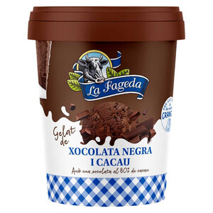 LA FAGEDA Helado de yogur con chocolate 0.36kg