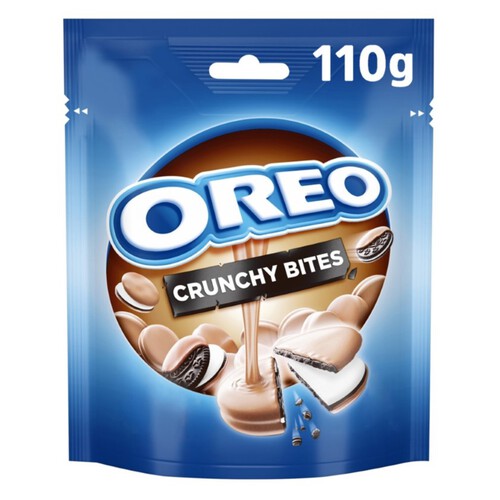 OREO Galetes mini farcides de crema i banyades amb xocolata