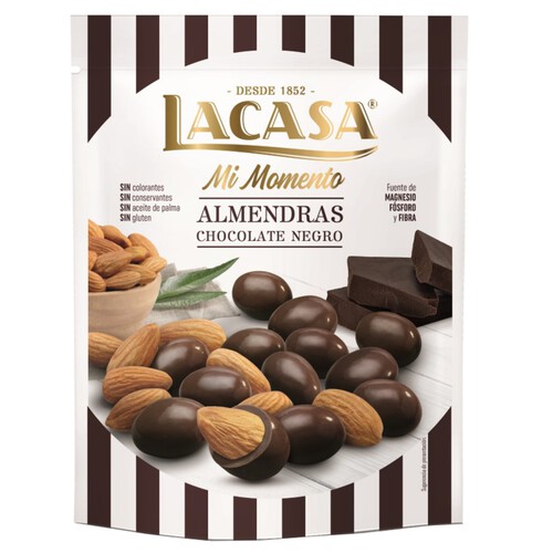 LACASA Ametlla coberta de xocolata negra