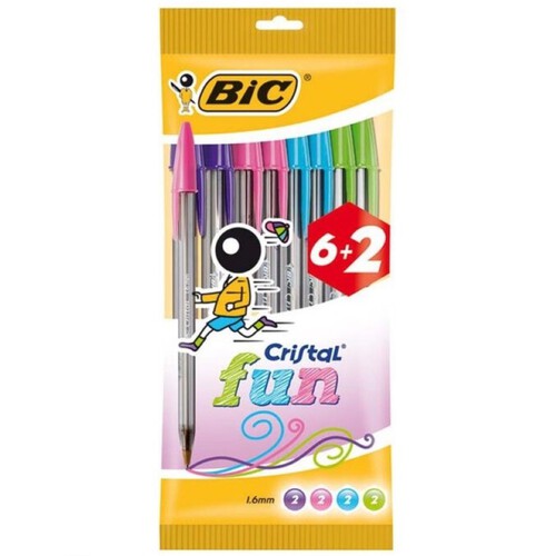 BIC Bolígrafs Cristal Fun