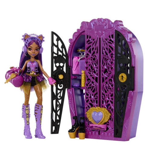 MONSTER HIGH Nina Clawdeen Wolf amb armari