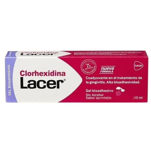 LACER Crema dental clorhexidina