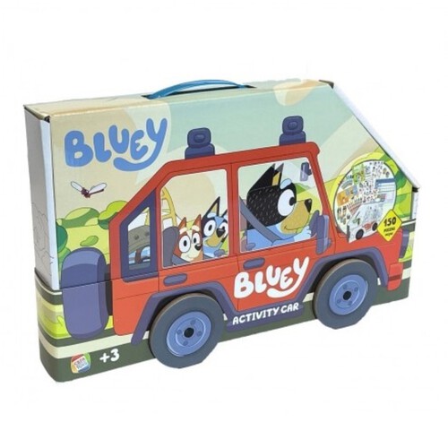 CEFA TOYS Cotxe maletí manualitats Bluey