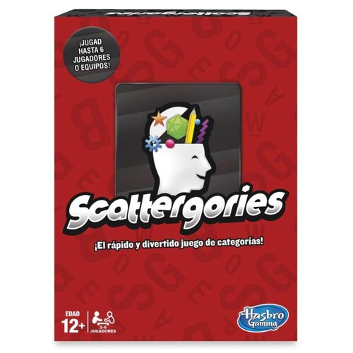 HASBRO Joc de categories i paraules Scattergories