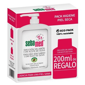 SEBAMED Emulsión sin jabón con aceite de oliva 1000L