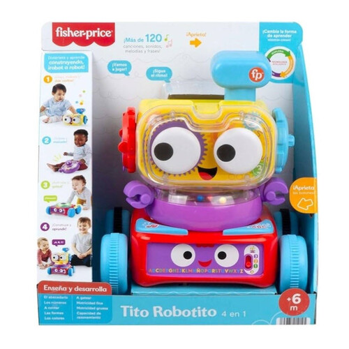 FISHER-PRICE Robot Tito Robotito aprenentatge