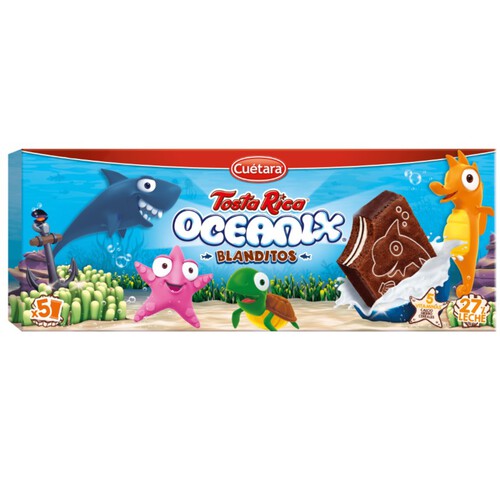 OCEANIX Pastissets farcits de llet i xocolata