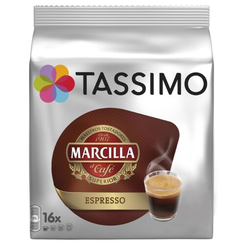 MARCILLA Càpsules de cafè Espresso Tassimo