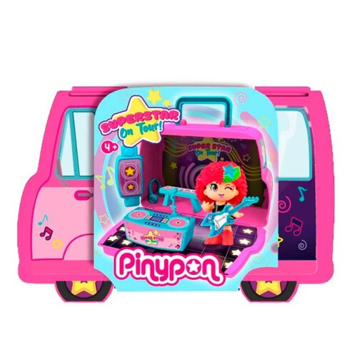 PINYPON Nina Super Star Tour amb maletí/autobús