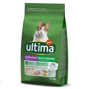 ULTIMA Comida para gatos adultos esterilizados 1.5kg