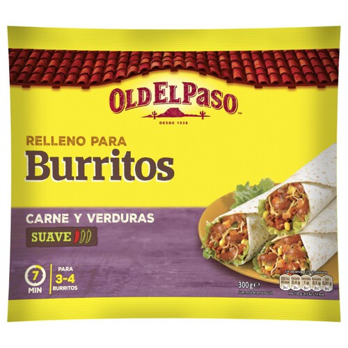 OLD EL PASO Farcit de carn i verdures per a burritos