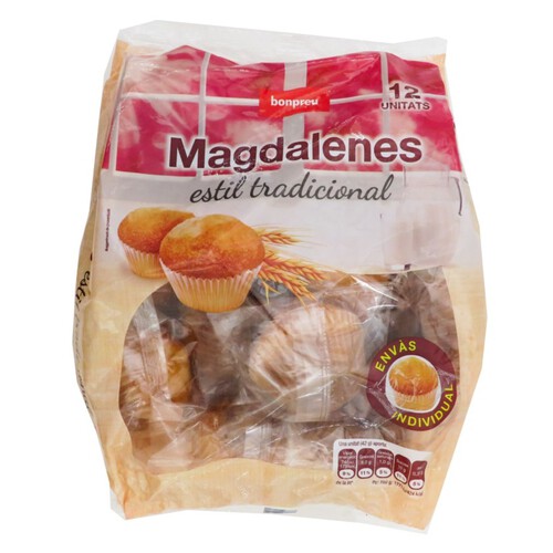 BONPREU Magdalenes tradicionals