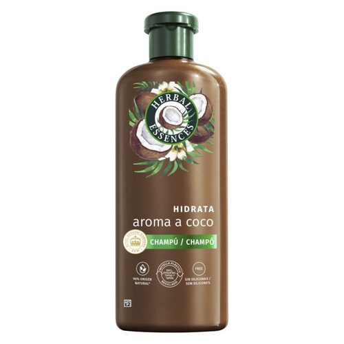 HERBAL ESSENCES Xampú hidratant de coco