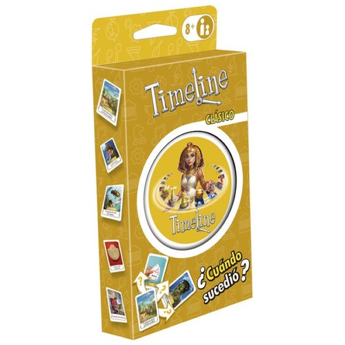 ASMODEE Joc de cartes Timeline Clàssic Eco